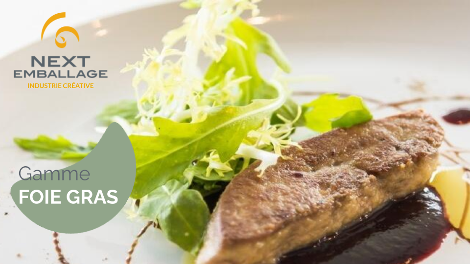 Couverture catalogue gamme foie gras