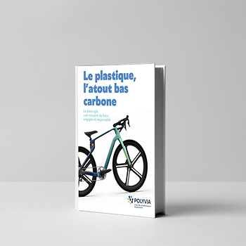 Livre "le plastique, l'atout bas-carbone" de polyvia