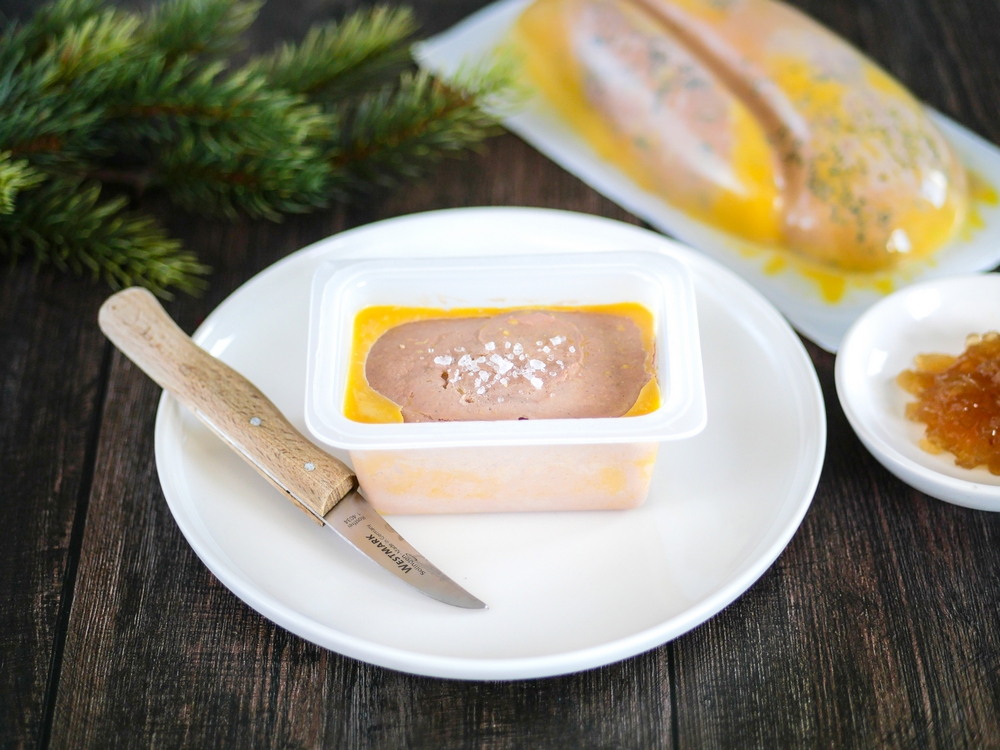 Emballages spécifique foie gras