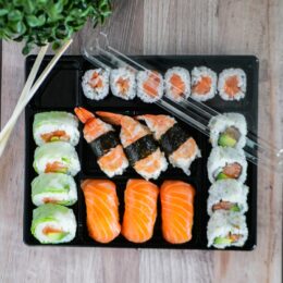 Barquette à sushis