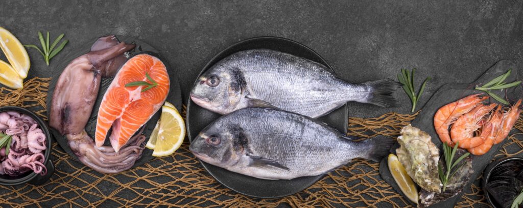 Emballages produits de la mer
