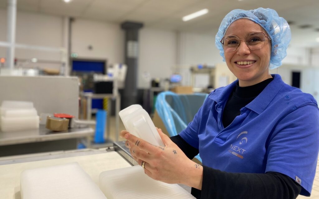 Anaïs_Opératrice ligne thermoformage